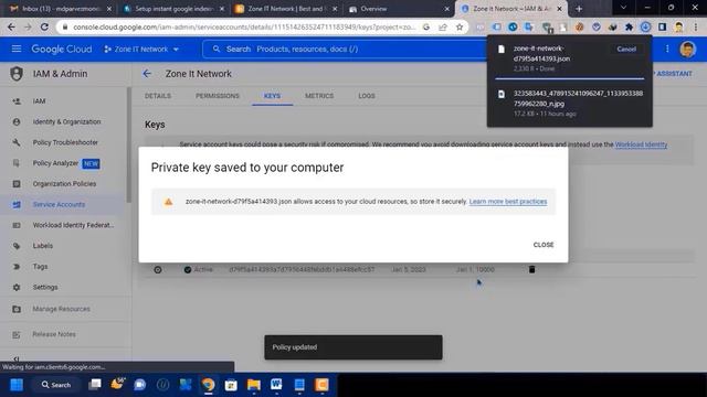 Full Setup Instant Google Indexing API via Python Script for any Website URL Index in Google смотреть онлайн