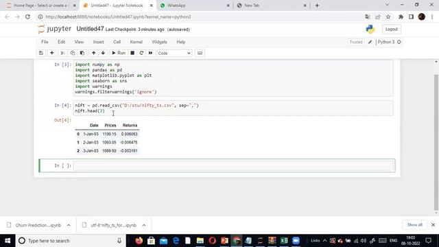 Implementing Time Series in Python смотреть онлайн