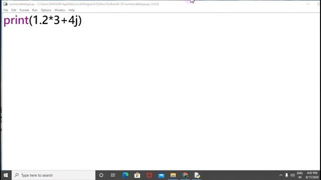 Python Tutorial | Numeric Data Type | Type Conversion | Representing number system | Part 6 смотреть онлайн