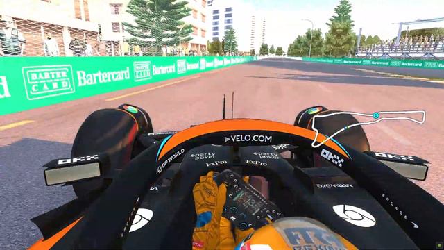 F1 2023 Surfers Paradise | Oscar Piastri Onboard | Assetto Corsa смотреть онлайн