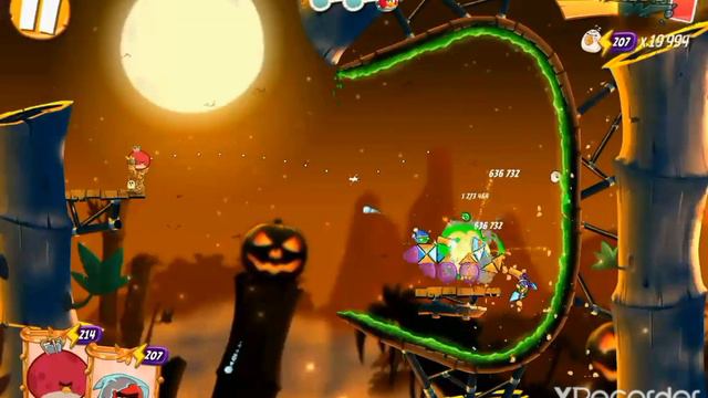 Angry Birds 2 • The Hide & Shriek Adventure • 5-6 level • Жуткое Приключение • 5-6 уровень смотреть онлайн