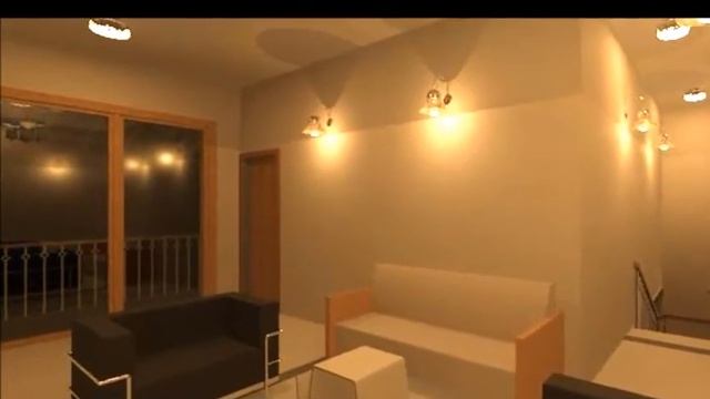Autodesk Revit - Single storey house 3D render. смотреть онлайн