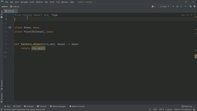 #68. Аннотации типов на уровне классов | Python для начинающих смотреть онлайн