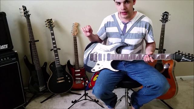 Ibanez RG 350 EX Guitar REVIEW смотреть онлайн