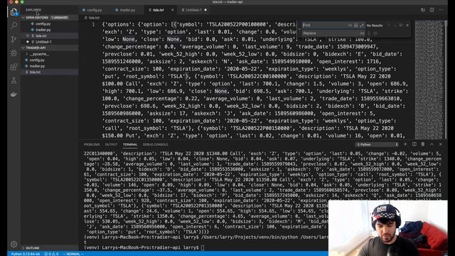 Tradier API - Stock and Option Trading with Python - First Impressions смотреть онлайн