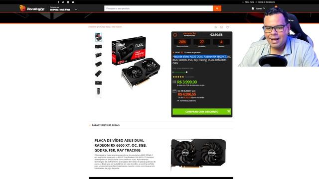 PLACA de VÍDEO na PROMOÇÃO de Segunda 14/02 смотреть онлайн