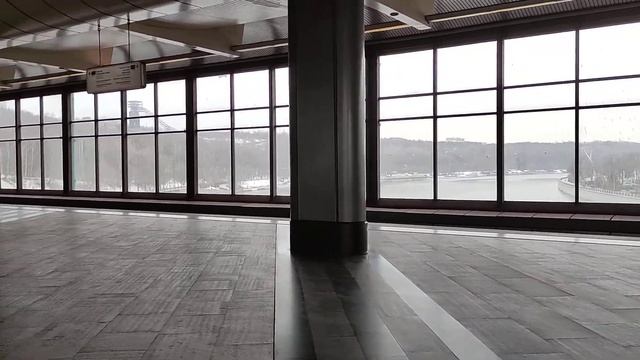 станция метро Воробьевы Горы #воробьевыгоры #станция #длиннаястанция #московскийметрополитен смотреть онлайн