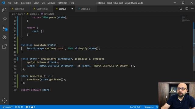 070 - ReactJS بالعربية - Store Project - Sync To Local Storage