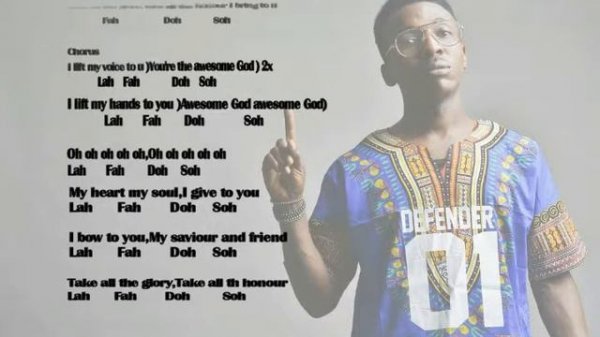 Chords Progressions And Lyrics: I Lift My Voice By Frank Edwards