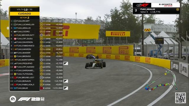 F1 2023 F1AV CLUB eSports T 19 GRID MASTER 4° ETAPA GP MÉXICO смотреть онлайн