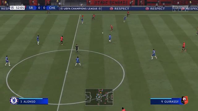 UEFA Champions League 2020/21 (Group E) - Rennes Vs Chelsea - 24/11/20 - FIFA 21