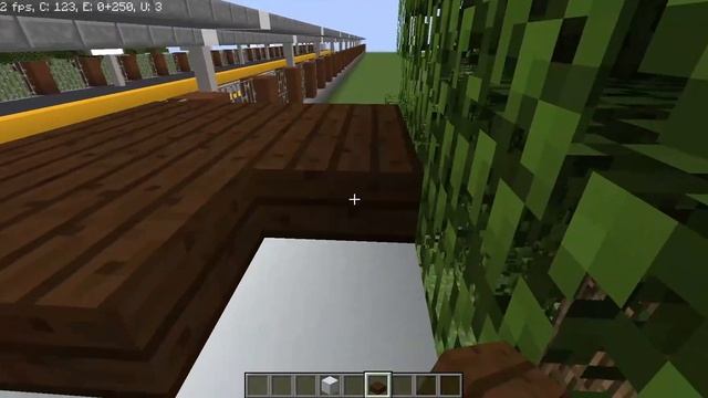 Minecraft real train mod - Stasiun poris смотреть онлайн
