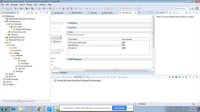 Multiple ViewPage Program in Spring MVC (Hindi) | Spring MVC Tutorial Hindi | #7 смотреть онлайн