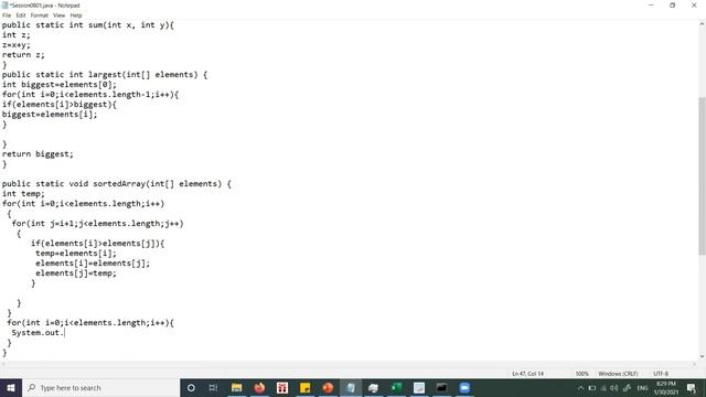 Methods in Java смотреть онлайн