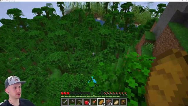 Mайнкрафт выживание в джунглях и невероятное везение. Minecraft 1.18.1 смотреть онлайн