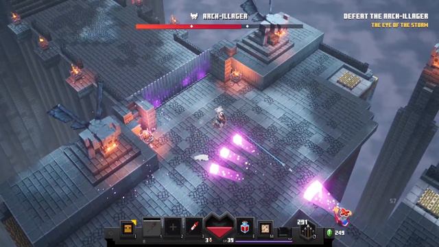 How to Beat the Arch-Illager and Heart of Ender Final Boss Fight. смотреть онлайн