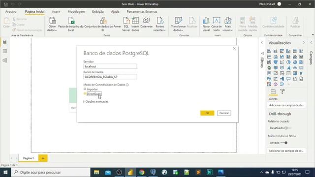 Como conectar o POWER BI no banco de dados POSTGRESQL? смотреть онлайн