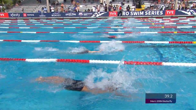 Chase Kalisz and Nicolas Albiero Take it Down to the Wire in Men's 200M Butterfly A Final смотреть онлайн