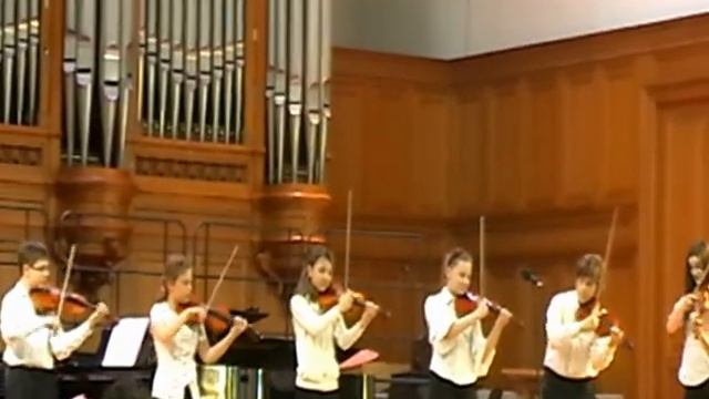 Ансамбль (скрипичный) школы им.Прокофьева (Москва) смотреть онлайн
