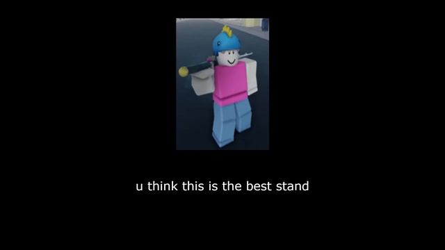 [YBA]What I think of stand you play B) смотреть онлайн