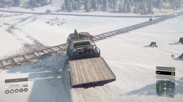 #193【スノーランナー】Ford F 750 が思った以上にトリッキーだった件【SnowRunner PS4】 смотреть онлайн