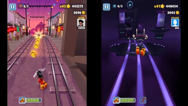 Subway Surfers: Journey to the East! VS Space Station Gameplay смотреть онлайн
