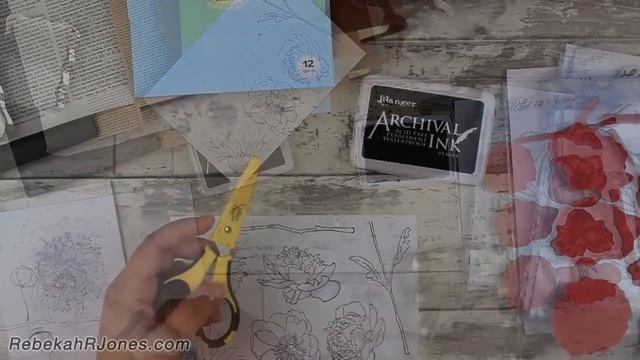 Bible Journaling Page Prep, Pens & Stamping - Heaven Is Calling Lesson 7 смотреть онлайн