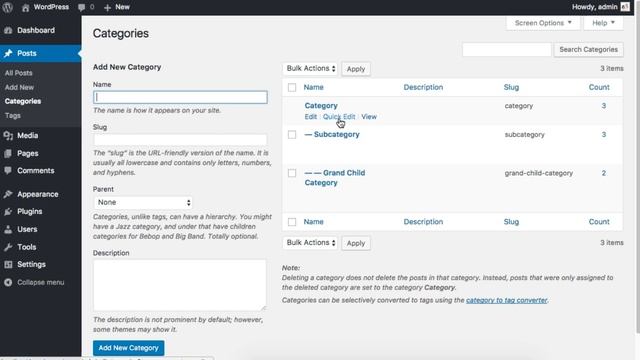 WordPress Category URL смотреть онлайн