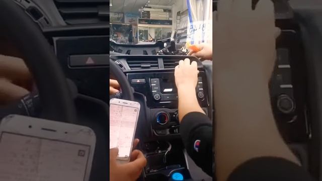 How To Remove 2014-2019  Honda Fit Jazz Radio