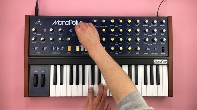 Behringer MonoPoly | Techno/House Jam (No Talking) смотреть онлайн