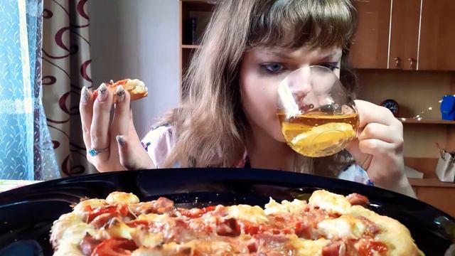 Мукбанг Пицца🍕Домашняя/Экономлю🧮/Нравиться Make Up💋 смотреть онлайн