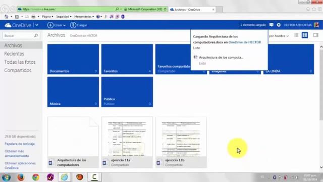 Compartir archivos en One Drive смотреть онлайн