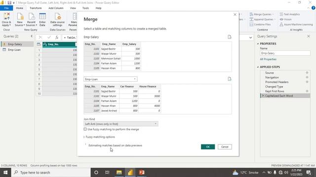 Lecture No. 16 Merge Query Full Outer, Left Anti & Right Anti Joins in Power BI Query Editor смотреть онлайн
