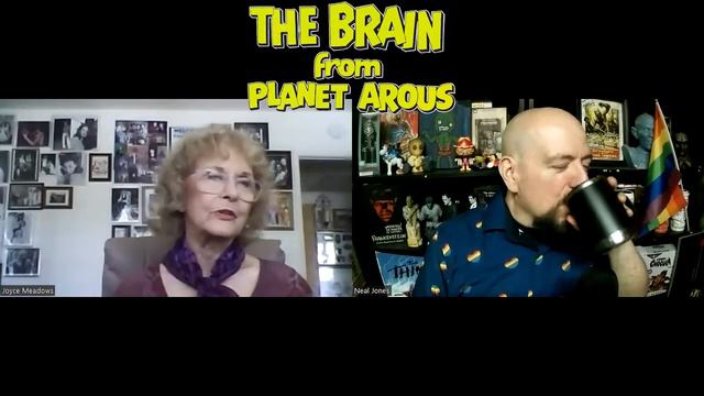 Joyce Meadows video interview The Brain From Planet Arous! Without Your Head Podcast смотреть онлайн