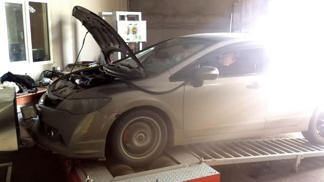 Civic R18a Rotrex Supercharger Dino