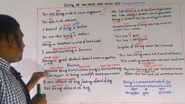 IELTS Standard English | Uses Of Being  | IELTS #ielts #ieltscoaching