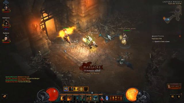 Diablo 3 Reaper of Souls 2.1 #14 | Barbarian HC Season 1 смотреть онлайн