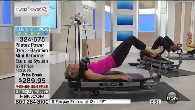Pilates Power Gym 3Elevation Exercise System смотреть онлайн