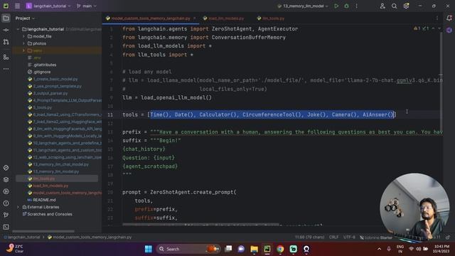 Most Powerful Virtual Assistant using Langchain Python | Free GPT3 / GPT4 | Langchain Tutorial Hind смотреть онлайн