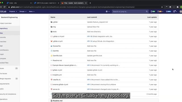 How to connect and use GitLab with Code in Jira смотреть онлайн