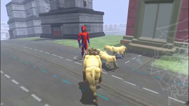 Lions vs Spider-Man | Animal vs Hero [S1E2] | SPORE смотреть онлайн
