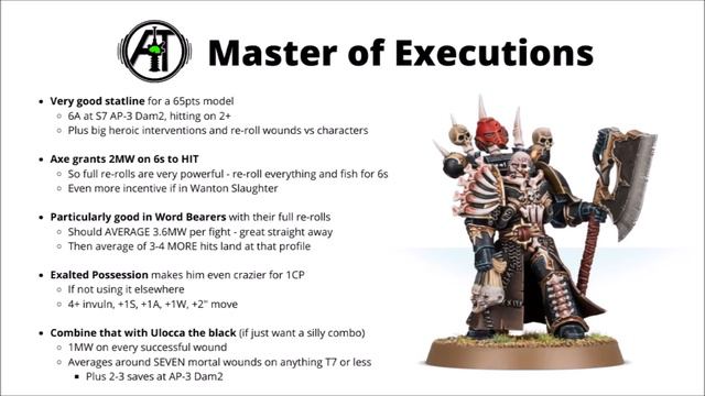 Five SCARY Chaos Space Marines Unit Combos