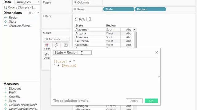 How to add a Line Break in a calculated field in Tableau смотреть онлайн
