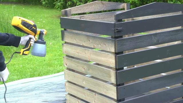 Peindre un composteur avec le Universal Sprayer W 590 WAGNER смотреть онлайн
