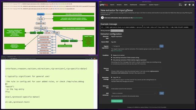 Write Your Own Graylog Extractors For pfSense Using Regex смотреть онлайн