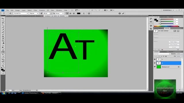 Adobe Photoshop CS4 - How To Make A Basic Adobe Icon смотреть онлайн