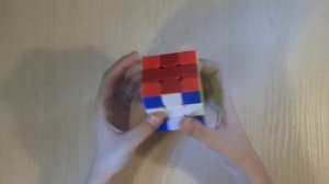 Узоры на Кубике Рубика 3x3. Узор Кресты. Patterns on the Rubik's Cube.