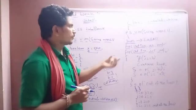Labelled Break and Labelled Continue || Java in Telugu || Mr.Sivarao смотреть онлайн