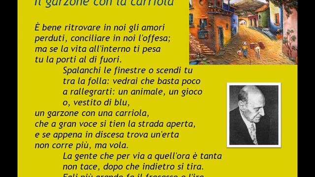 Il garzone con la carriola di Umberto Saba смотреть онлайн