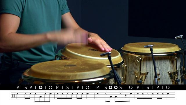 Conga Lessons | How to Play a Fast Tumbao on Two Congas | CongaChops.com смотреть онлайн